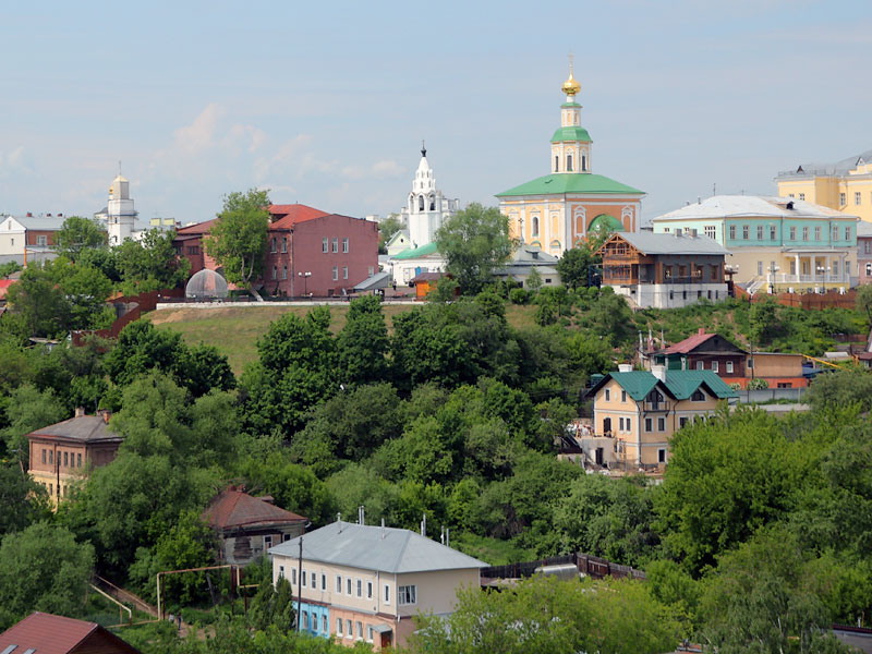 Глазами очевидцев: вид с панорамной площадки от Успенского собора. Владимир