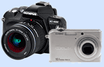OLYMPUS E-400 � Casio EX-Z1000